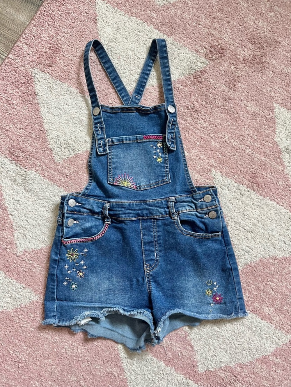 Girls Clothing 9 Pieces Overalls, Dress, Shirts, Shorts, Skirt